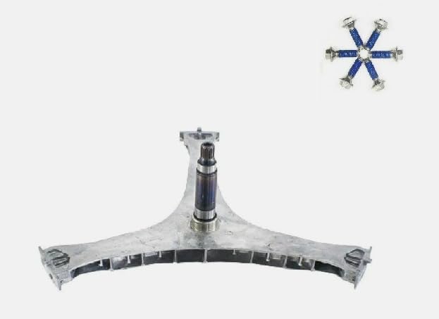 Assembly Flange Shaft Compatible with Samsung Washer DC97-17004B (6 Screws)