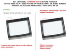 4588347 AP6286363 EAP12171682 CKDX26701X compatible with General Electric Ge Washer Glass Frame Assembly fits old number 4588347 AP6286363 EAP12171682