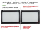 AP6806838 FIX12592732 PS12592732 CKD20004AX compatible with Samsung Washer Lid Assembly fits old number AP6806838 FIX12592732 PS12592732