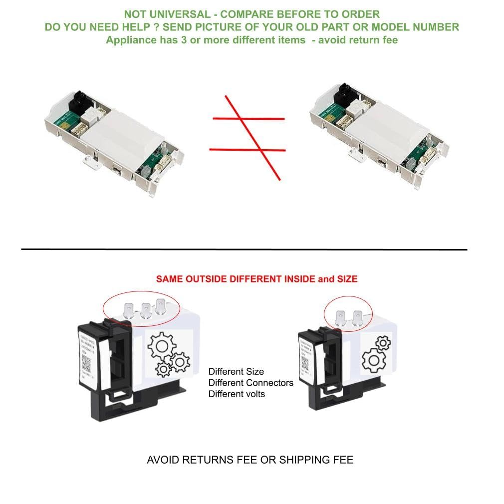 WP661600 661600 compatible with Whirlpool, Estate, Roper Washer Direct Drive Washer Motor fits old number WP661600