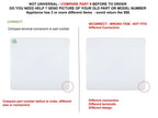 WPW10193854 CKD193854X compatible with KitchenAid Whirlpool Washer Lid fits old number WPW10193854
