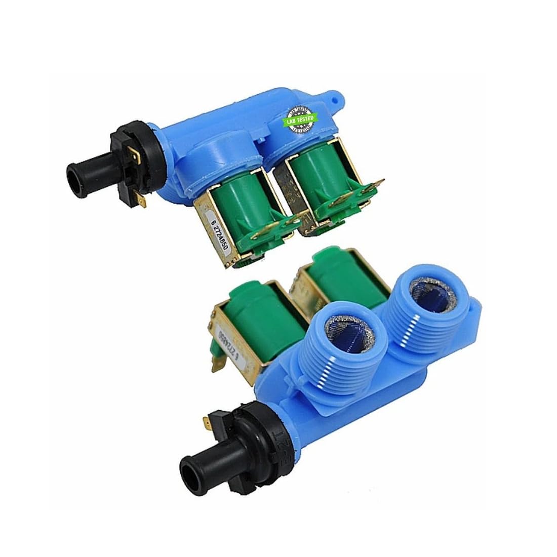 WP22003834 EAP003834X1 compatible with Maytag WASHER- HORIZONTAL AXIS Whirlpool Washer Water Inlet Valve With Thermistor fits old part number WP22003834