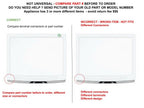 4000016 AP5916971 EAP9606142 CKD16959NX compatible with Samsung Washer Lid Assembly fits old number 4000016 AP5916971 EAP9606142