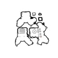 Bottom Washer Kit U5LB0363 Suitable for Perkins 704-30T 704-26 Engine Part