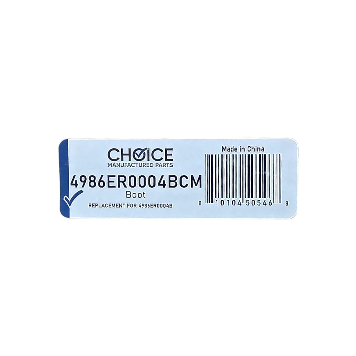 Choice Manufactured Part 4986ER0004B Washer Door Boot Gasket Seal for LG
