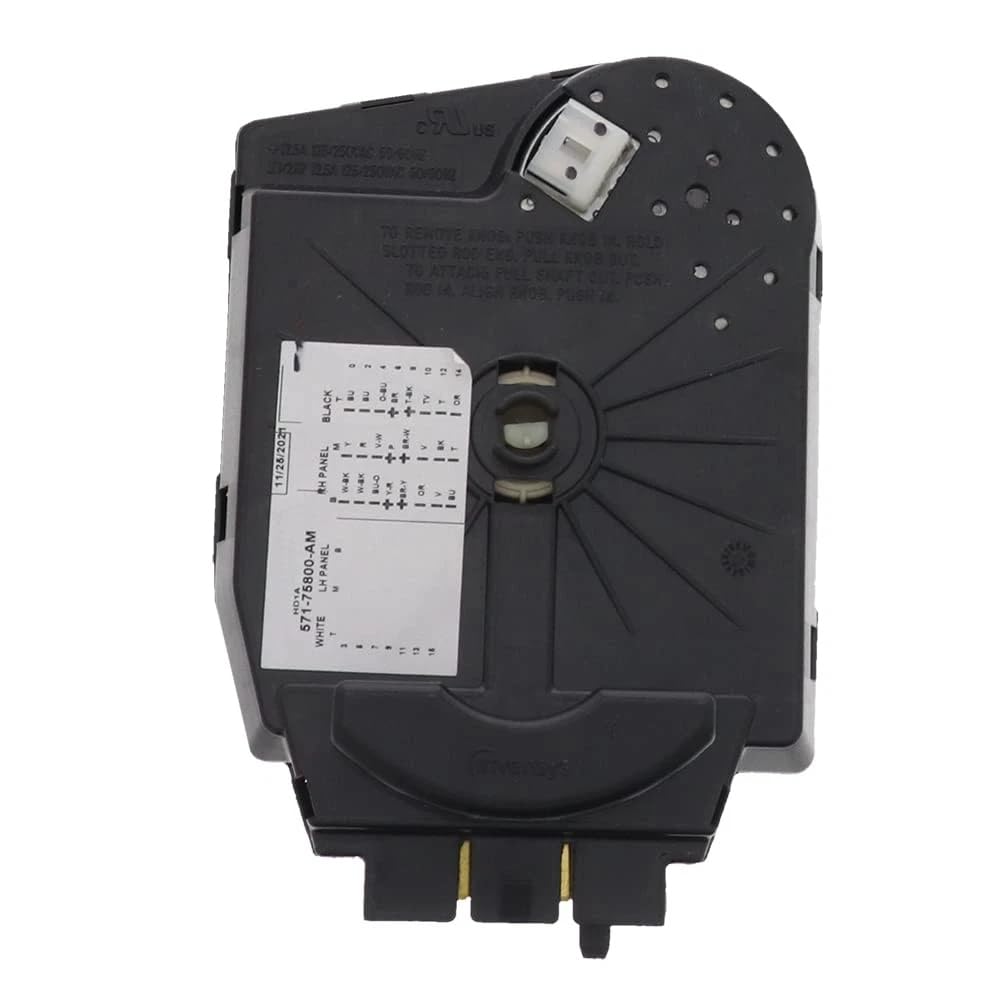 8557393 Washer Timer Plastic Split Shaft 24 Terminals