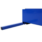 22" Wall-Mounted Parts Washer Micro Cleaner - 14L Tank for Small Motor, Mechanical Components Cleaning - Metal Design with Built-in Work Light
