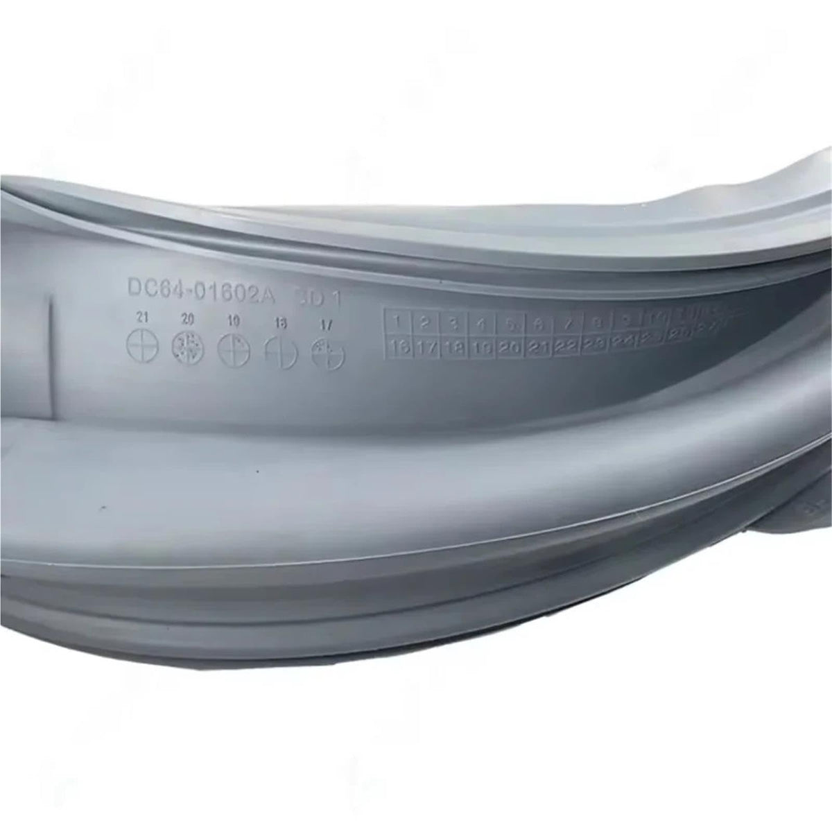 Washer Door Seal Ring DC64‑01602A WF1804WPY WF0904W8N Rubber Gasket