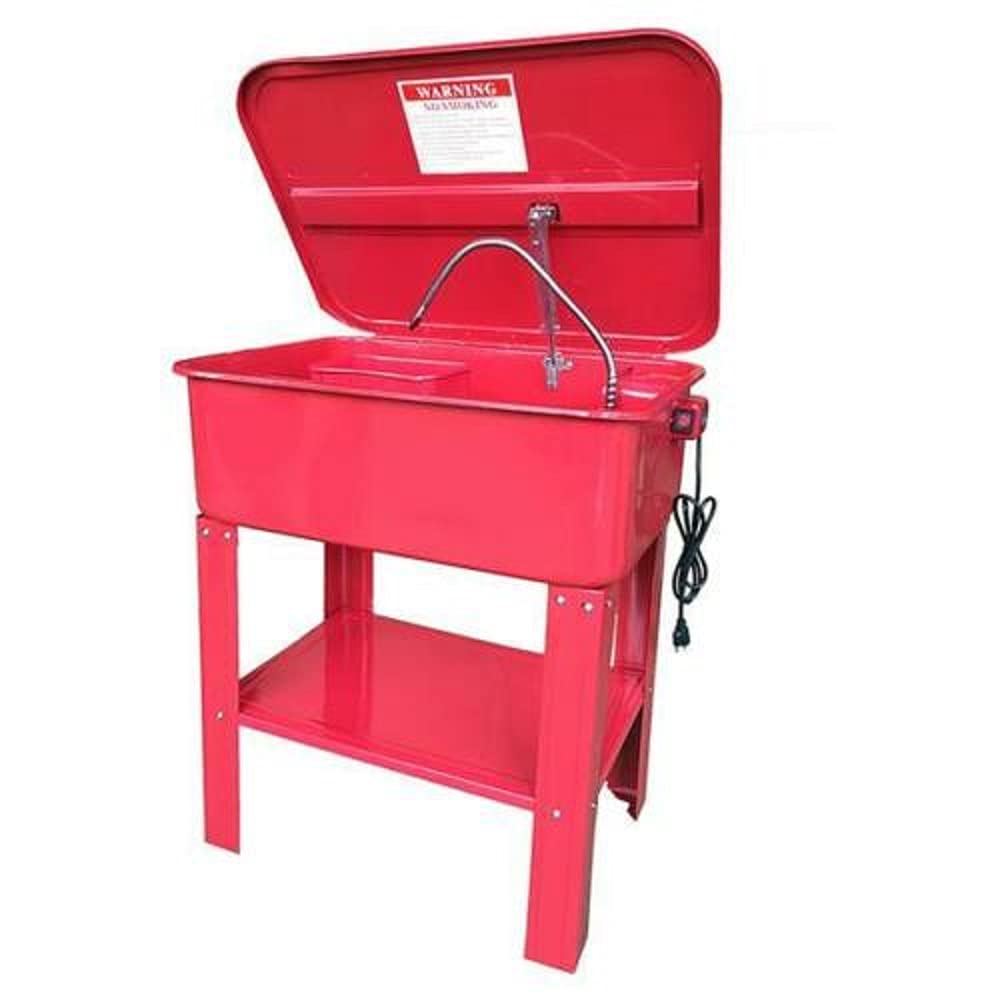 20 Gallon 20G Automotive Parts Washer w/General Purpose Solvent Pump 4Shop Clean NEW