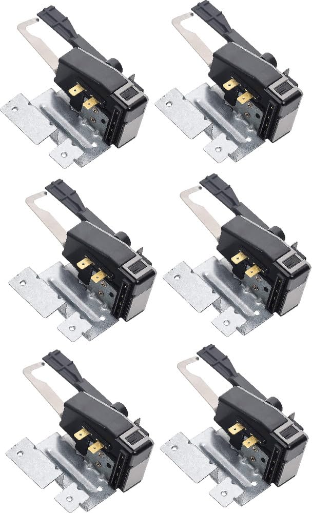 Compatible Replacement Part for 134101800 Washer Lid Switch Lock Assembly, 6 Pack