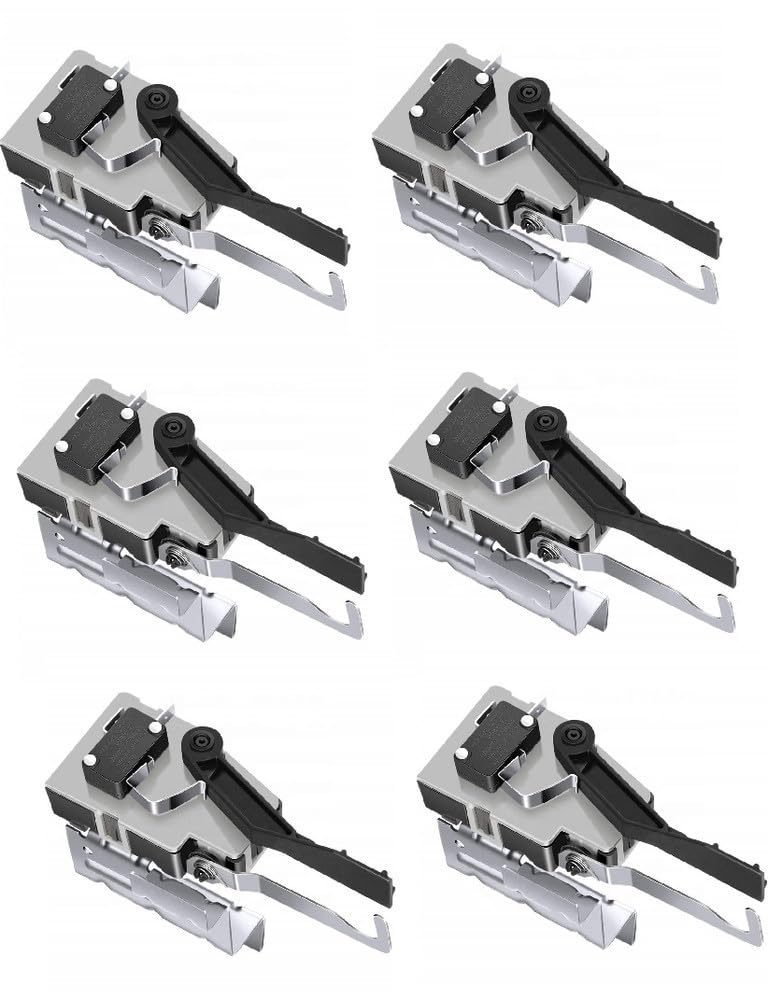 Compatible Replacement Part for 134101800 Washer Lid Switch Lock Assembly, 6 Pack