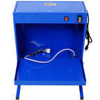 22" Wall-Mounted Parts Washer Micro Cleaner - 14L Tank for Small Motor, Mechanical Components Cleaning - Metal Design with Built-in Work Light