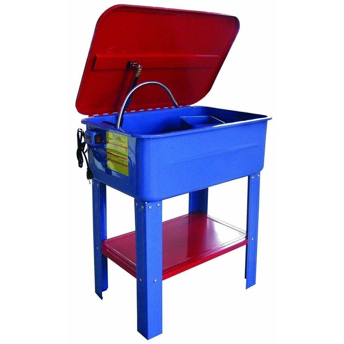 20 Gallon 20G Automotive Parts Washer w/General Purpose Solvent Pump 4Shop Clean NEW