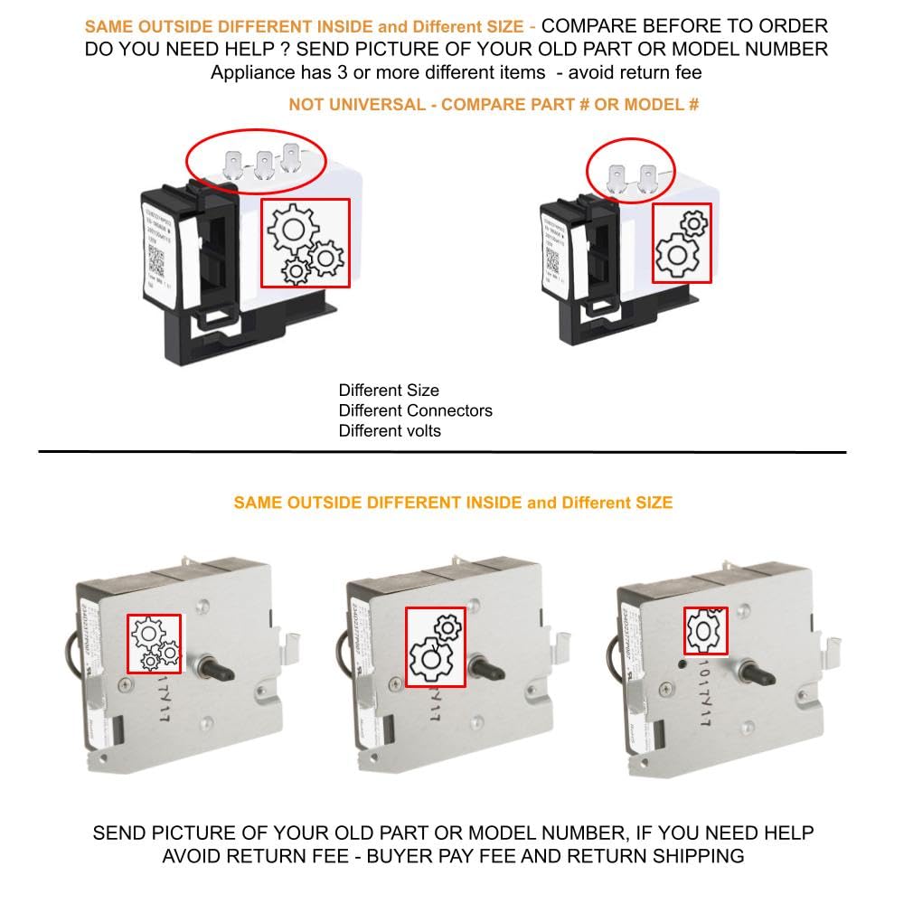 EQUIP. DR US AP5629539, PS3653306 EAP3653306 EDR53306X1 compatible with Whirlpool Washer Electronic Control Board fits old part number AP5629539, PS3653306 EAP3653306