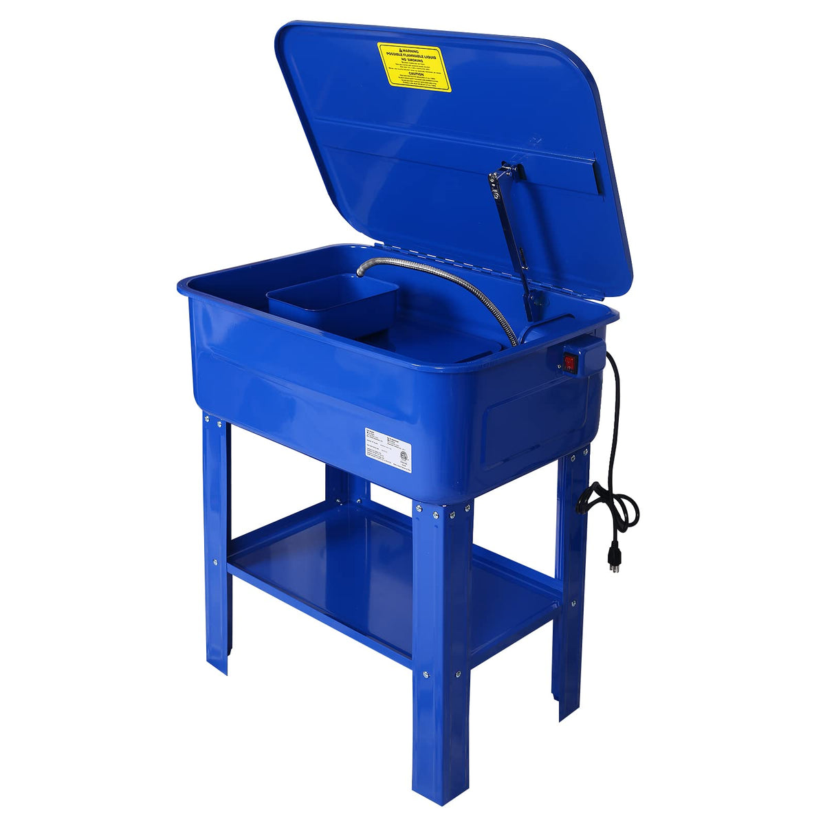 Gecheer Cabinet Parts Washer with 110v Pump,20 Gallon,Automotive Parts Washer Electrical Pump