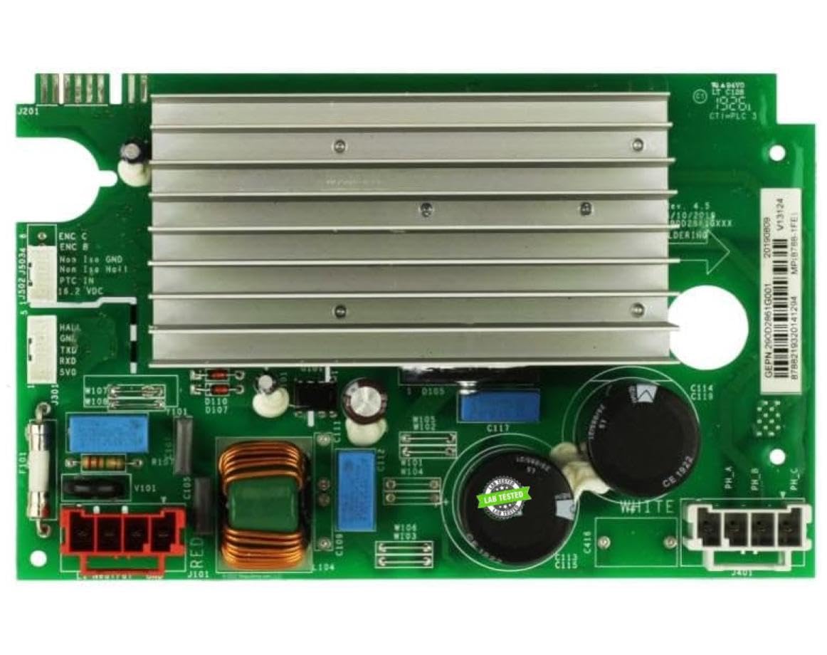 EQUIP. DR US WH22X29531, WH22X32059 EDR32059X1 compatible with GE Washer Inverter Board fits old part number WH22X29531, WH22X32059