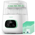 Upgraded Baby Bottle Washer and Sterilizer, All-in-One Cleaning Machine for Bottles & Parts, Gift for New Moms