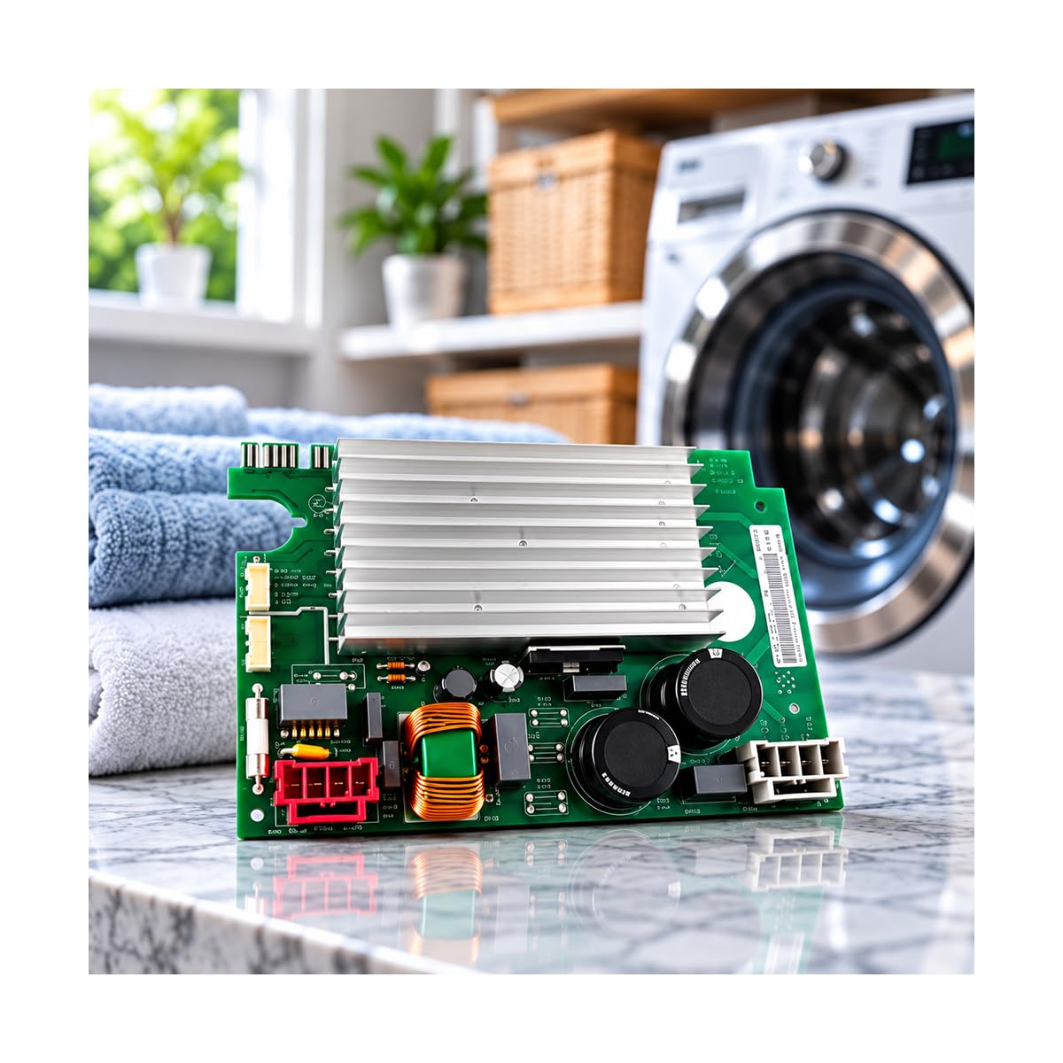 Washer Control Board for GE GFW550SPN2DG 2019–2024, Inverter Module