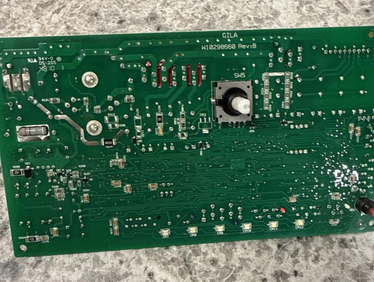 Washer Control Board Part # W10253362 | Rev C Green Replacement Parts