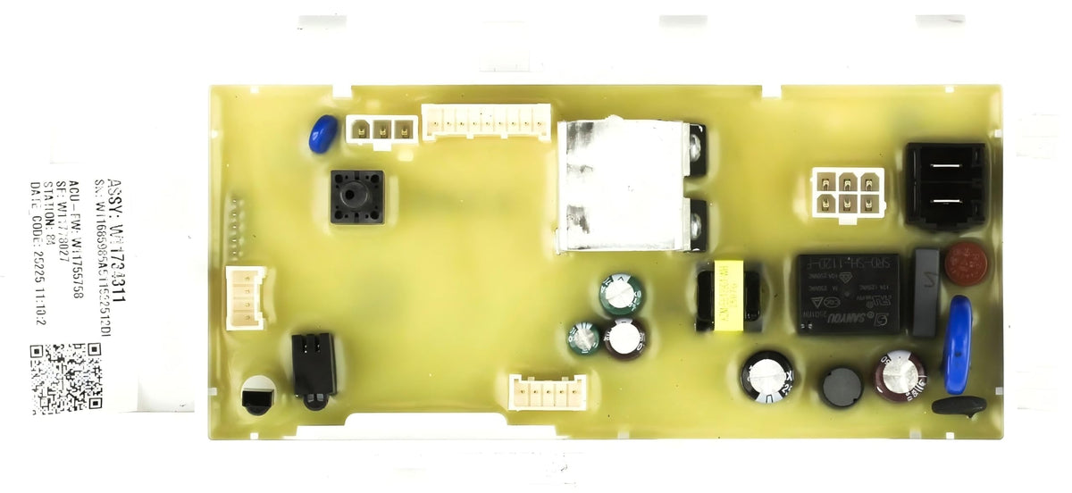W11734311 Washer Control Board with Bumper Fit for Whirlpool WTW4105SW0