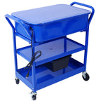 Gecheer 20 Gallon Portable Parts Washer with Drain Tray and Pump for Water Based Cleaning Solutions