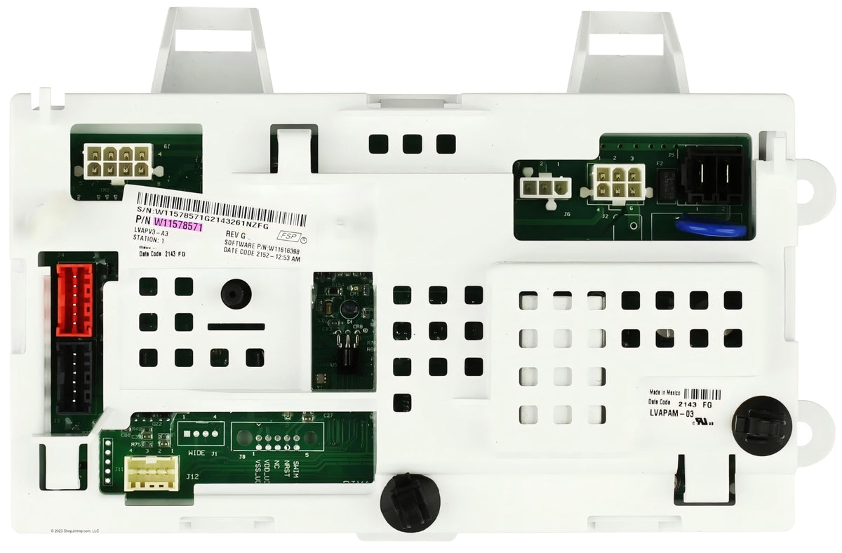 W11578571 Washer Control Board Fit for Amana ATW4516MW0 NTW4516FW4