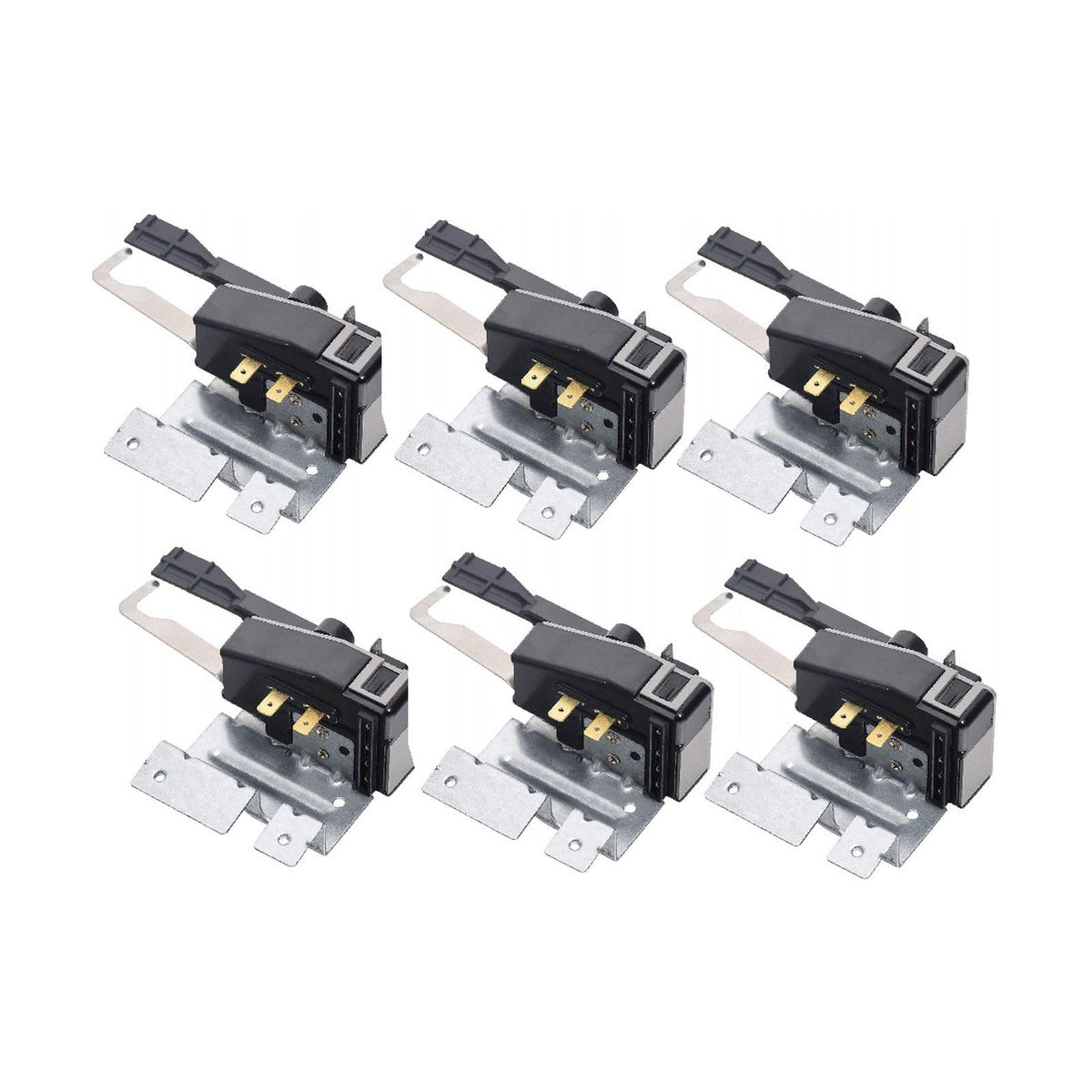 Compatible Replacement Part for 134101800 Washer Lid Switch Lock Assembly, 6 Pack