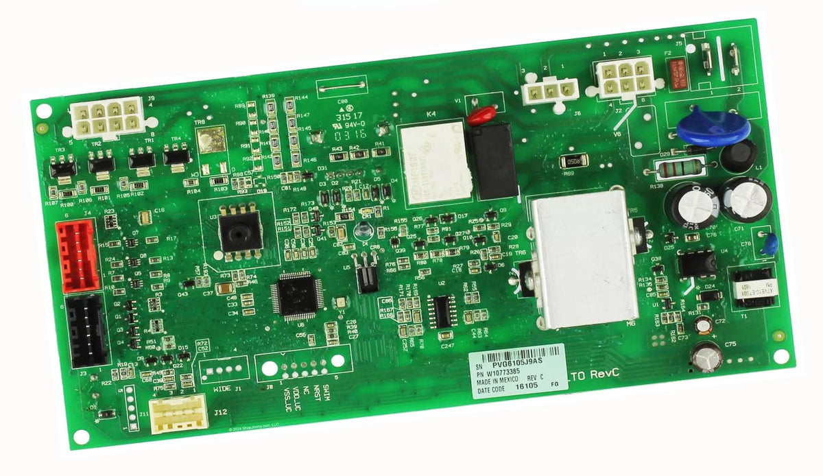 Manufacturer Authorized W10803588 Control Circuit Board for Washer Model MVWX655DW1 OEM P/N W10773385 W11116592 W10803588