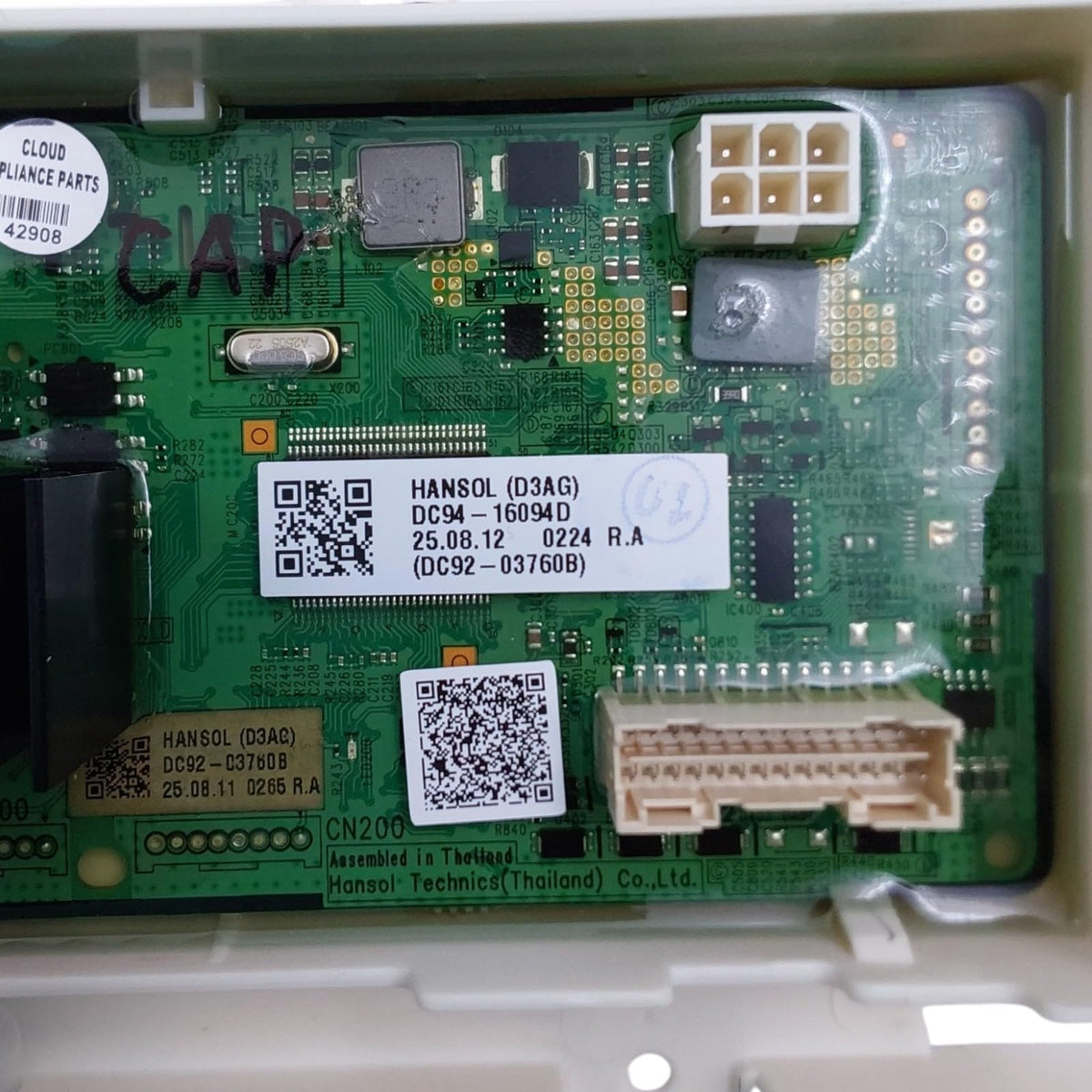 Genuine Washer Control Board DC94-016094D Same Day Shipping & 60 Days Warranty