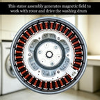 AHL72914414, AJB73816033 Washer Stator Assembly Compatible with LG Washer