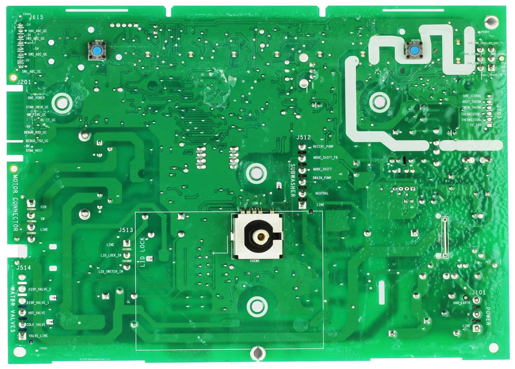 290D1955G002 Washer Control Board Fit for GE GTW480ASW1WB GTW480ASW0WB