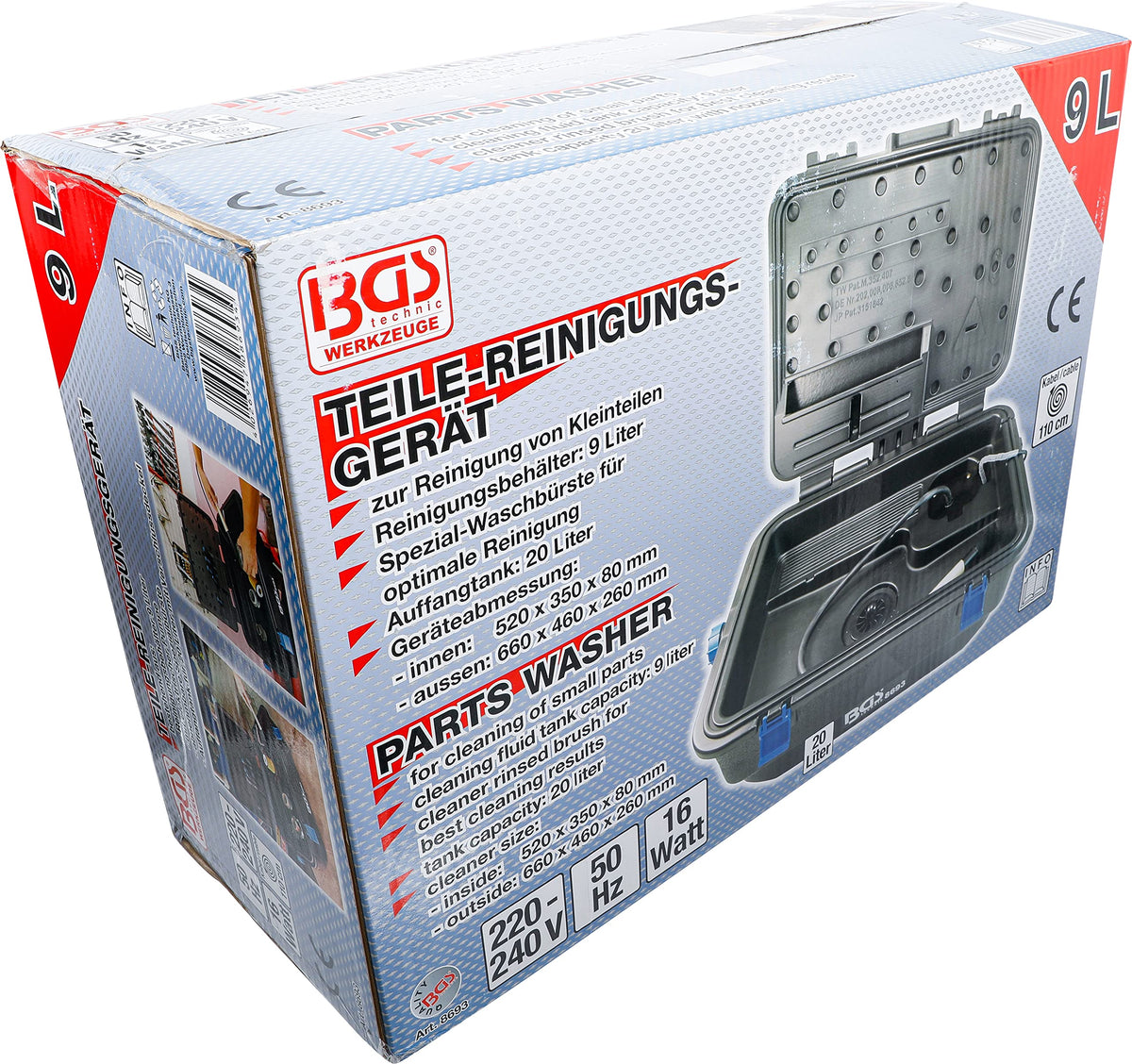 BGS 8693 | Parts Washer | 230 V